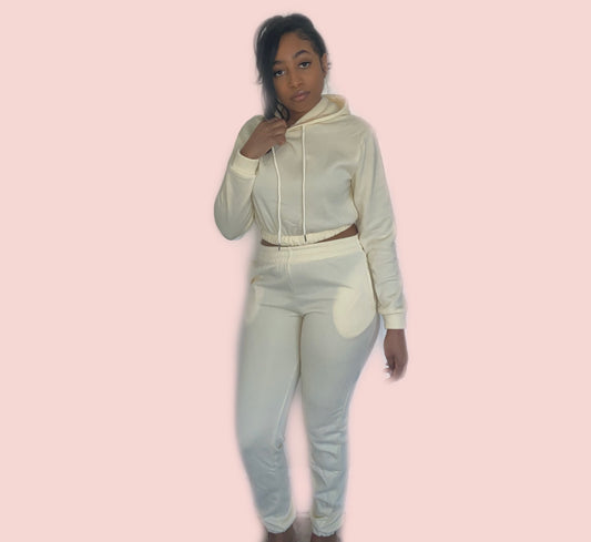 Lulu Cropped Sweatsuit