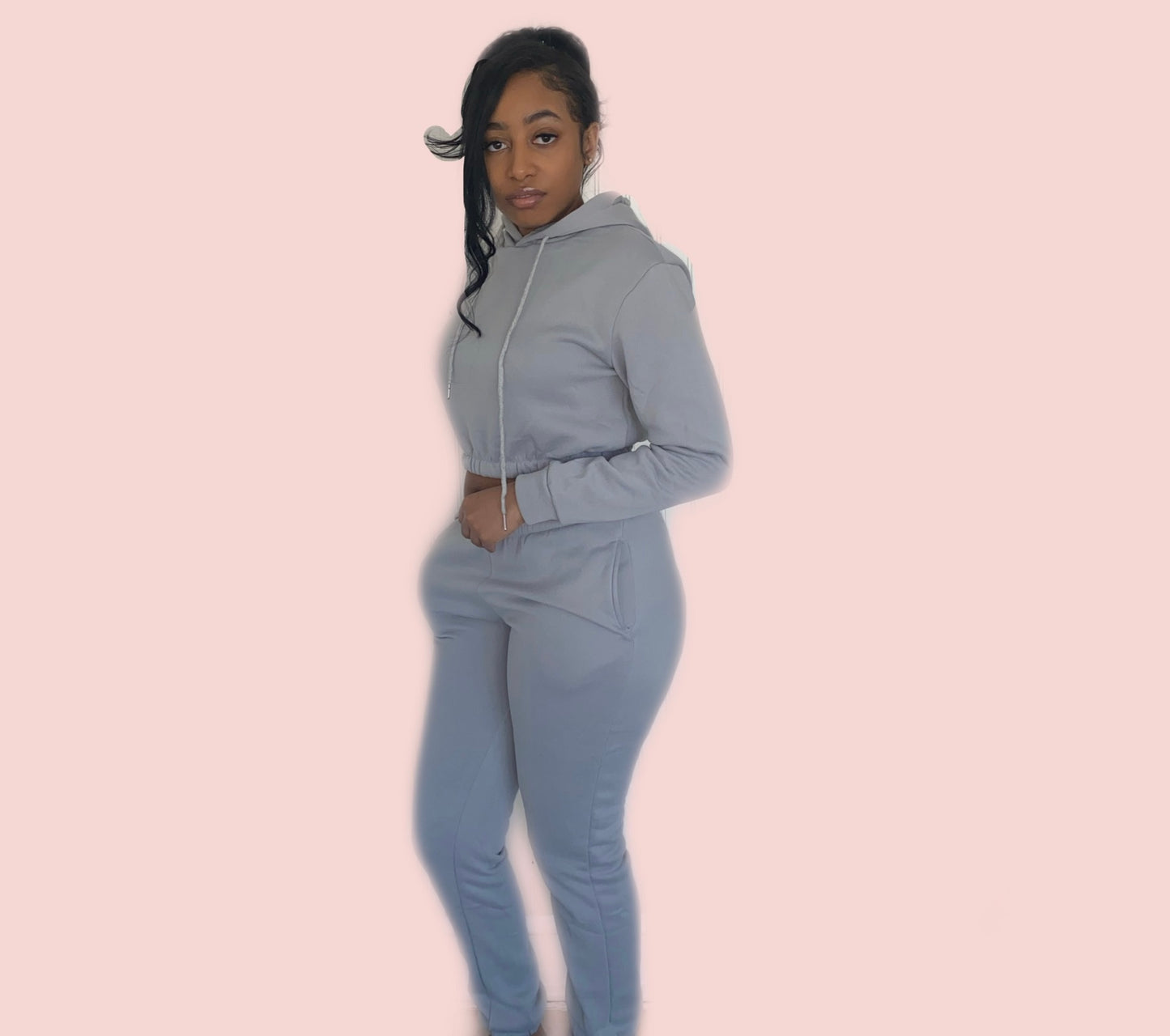 Lulu Cropped Sweatsuit