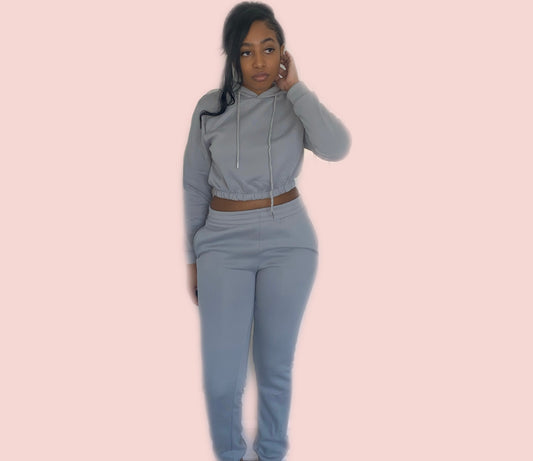 Lulu Cropped Sweatsuit